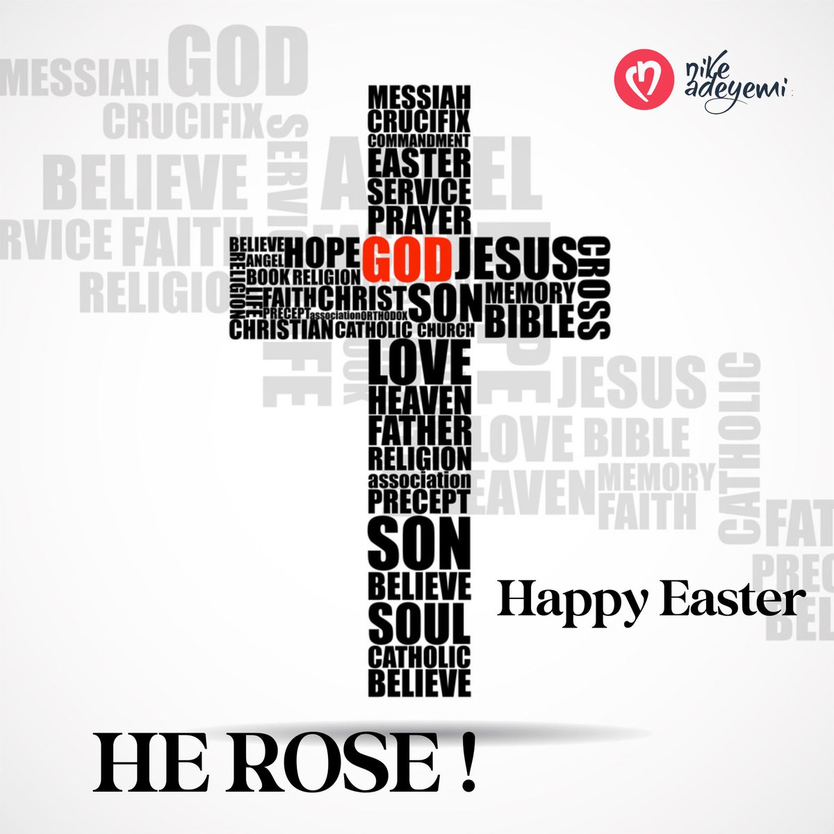 Happy Resurrection Sunday, Happy Easter. He rose from the dead. We rejoice! #easter2024