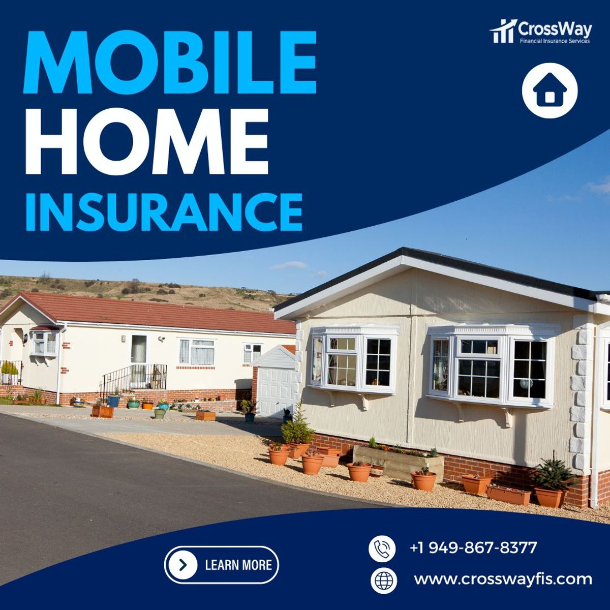 CrossWayFIS's tweet image. Protect Your Mobile Home with CrosswayFIS Insurance!
Discover the perfect blend of security and flexibility #crossWayFIS #MobileHomeInsurance #MobileHomeSafety #HomeProtection #MobileHomeInvestment #GetCovered #MobileHomeLife #PeaceOfMind #InsuranceCoverage #GetInsured