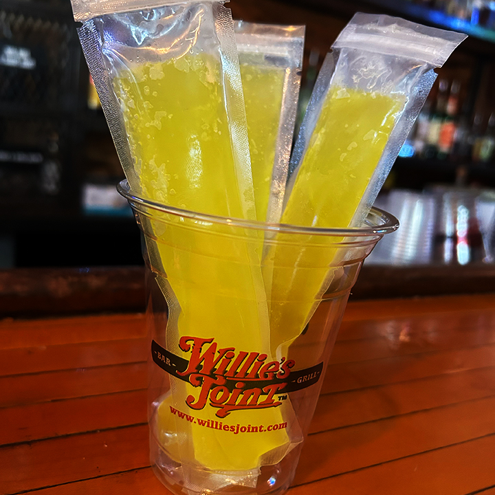 We hope everyone is having an amazing Easter weekend so far.

Our friends over at Willie's Joint have crawfish today and if you need a bunch they have the deal for you.

Come find us and and grab a FROZEN PICKLE SHOT POP while you are stopping in.