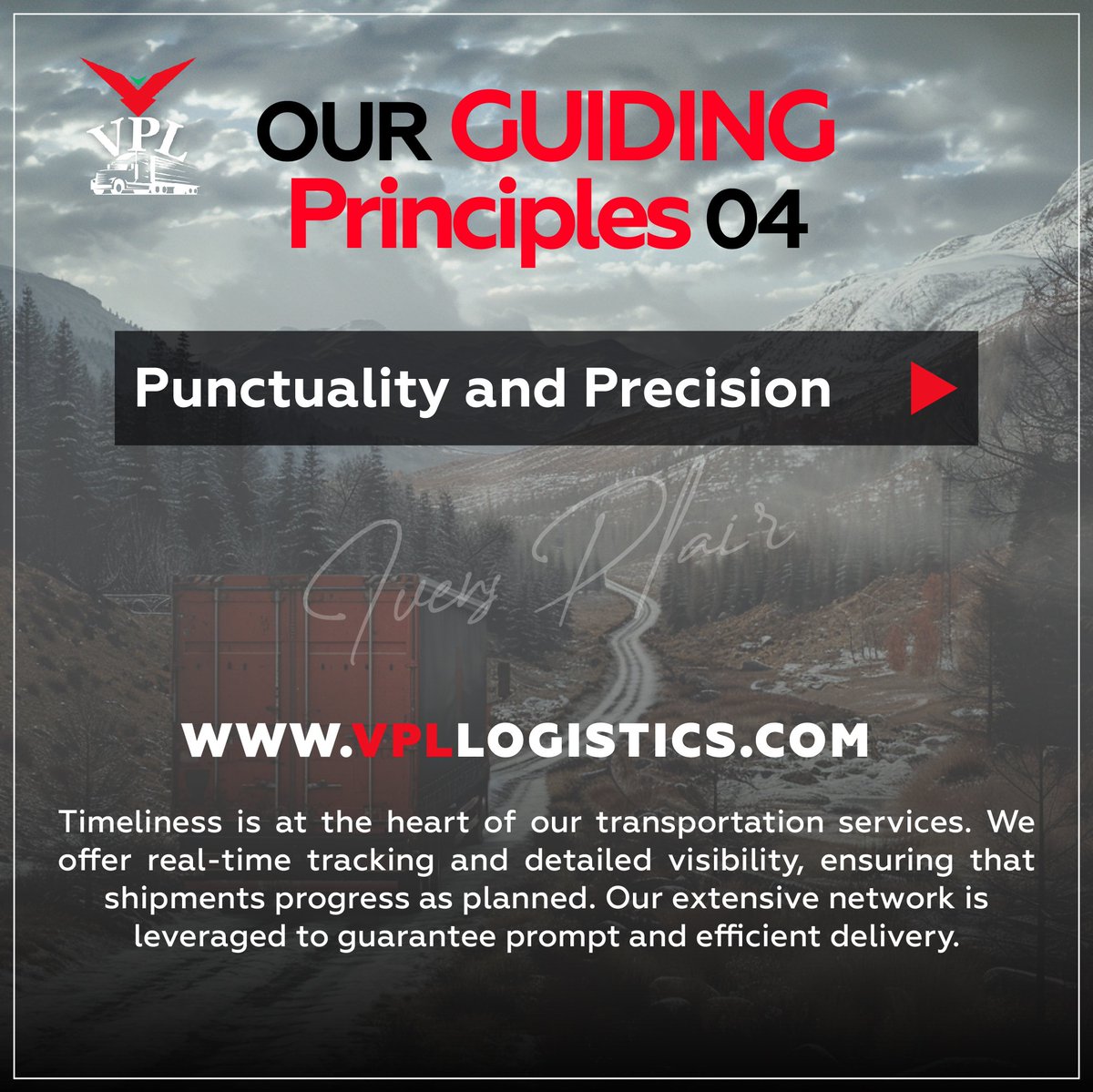 Punctuality and Precision

Timeliness is at the heart of our transportation services.

#freight #vensplailogistics #freightrecession