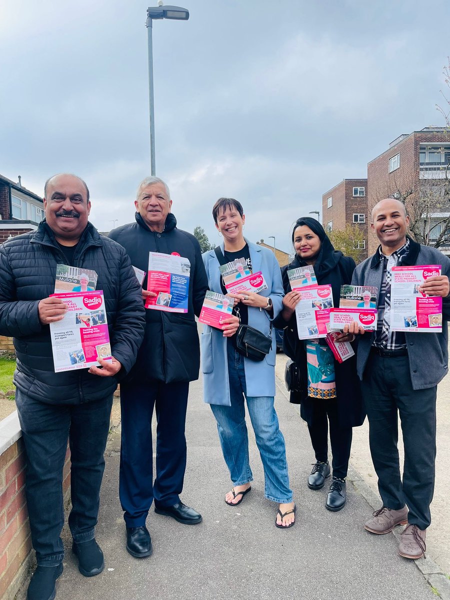 A weekend of campaigning north, south east and west for @SadiqKhan and my fellow Assembly candidates @KrupeshHirani, @anne_clarke, @JSmallEdwards, @unmeshdesai, @MarcelaBenede10 and @SakinaZS. Thanks to all the @LondonLabour activists who’ve welcomed me so far this campaign!