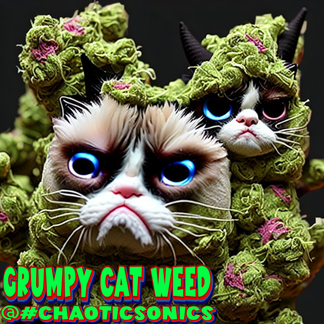 ChaoticSonics's tweet photo. Grumpy Cat Weed! Open up a bag of 😾🍃  #grumpycatmeme #meme #dankmeme #dankmemes #chaoticsonics #420community #cannabis #cat #stoner https://t.co/GGhltC0Kw5
