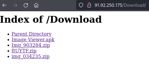 #spynote found ->hxxps://www.virustotal.com/gui/file/a1de866d5f75b3f31becb07f4660e2a3cc29d242888be38fadb5a54657156745

#opendir