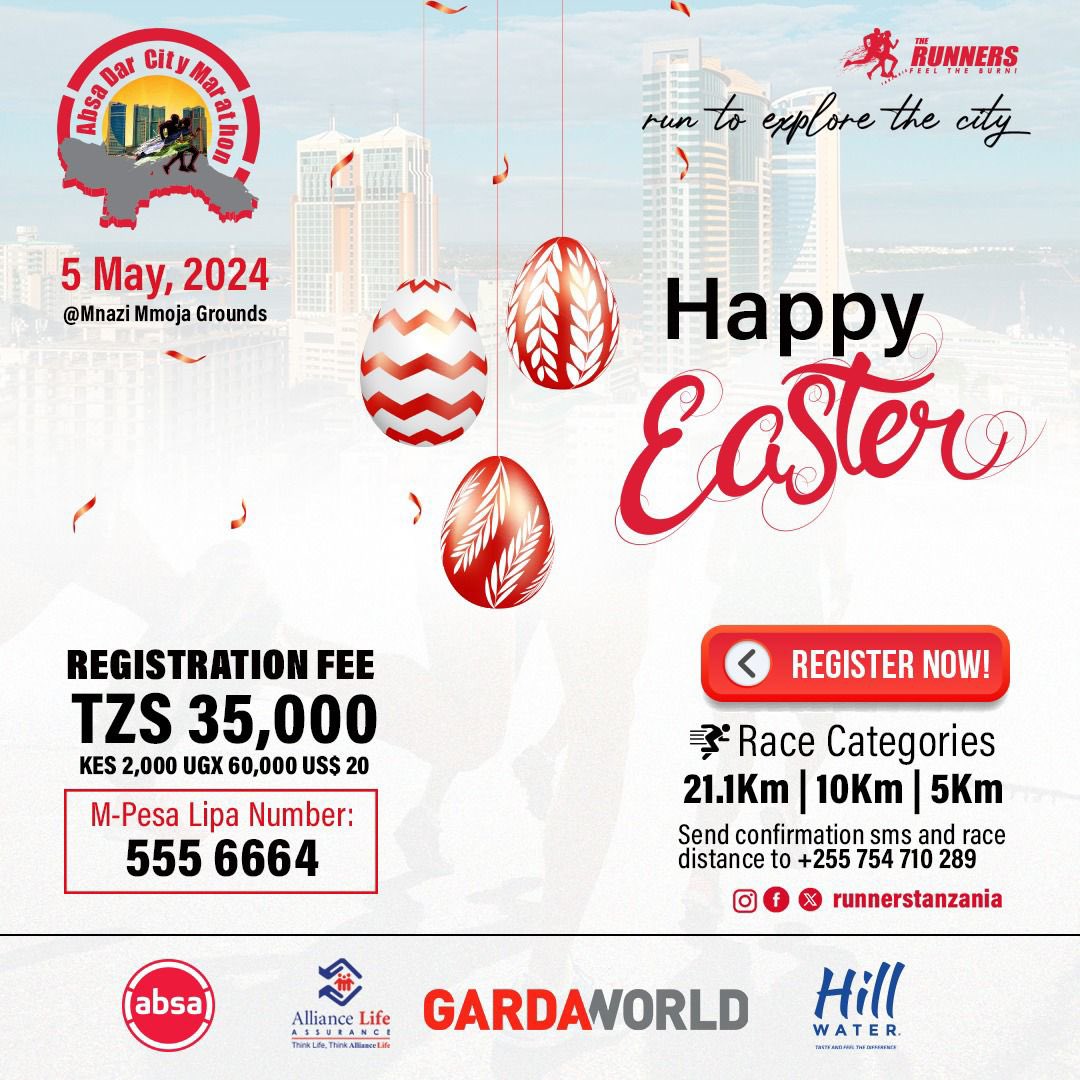 HE HAS RISEN We wish all christians all over the world a Happy Easther with your loved ones. #runnerstanzania #feeltheburn #happyeaster