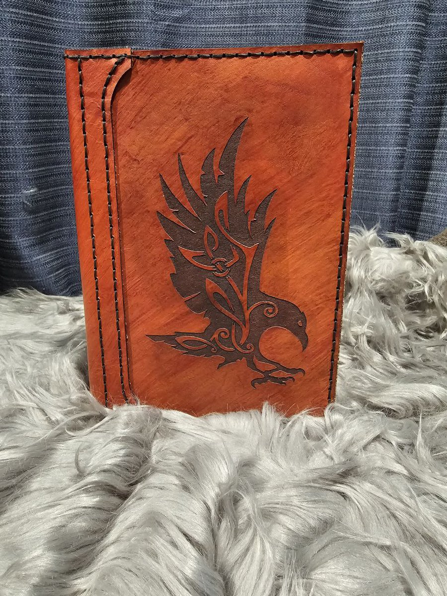 WolfGrinning's tweet photo. Want your own Custom Leather Book cover? Here is your chance! You can  choose, design, color, as well as other embellishments! Choose from the  options below! If you have questions feel free to email us. To see other  product or to purchase check out https://t.co/1GPx3bfIwX https://t.co/zZLmCerEmy