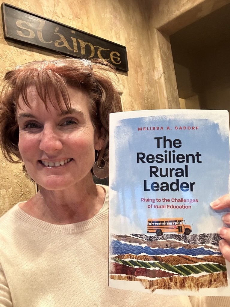 Our Director, @dr_sadorf has a book out on rural leadership! Be sure to check out The Resilient Rural Leader: Rising to the Challenges of Rural Education. #rural #Leadership