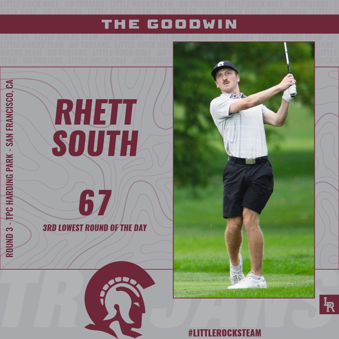 ICYMI: <a href="/RhettSouth_1/">Rhett South</a> fired the third lowest final round yesterday to help move the team to T17th in a loaded 31 team event for The Goodwin that included 15 top 60 programs. 

Good momentum to build on as we have a few weeks prep before heading to Mississippi St.

#LittleRocksTeam