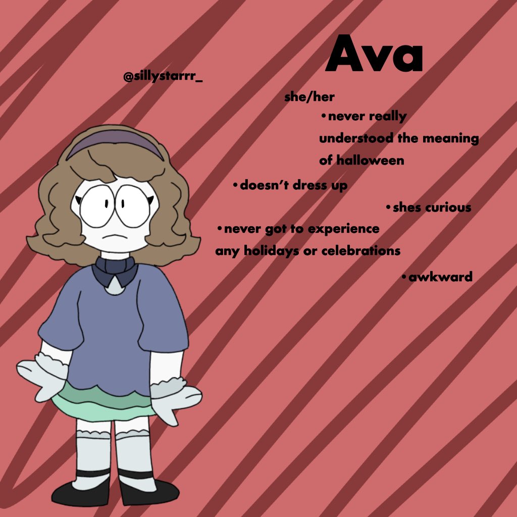 bearskit's tweet photo. spooky month oc ( Ava is the oc )

#spookymonth #spookymonthoc #Spookymonthselfinsert https://t.co/MSWdhFLhNX