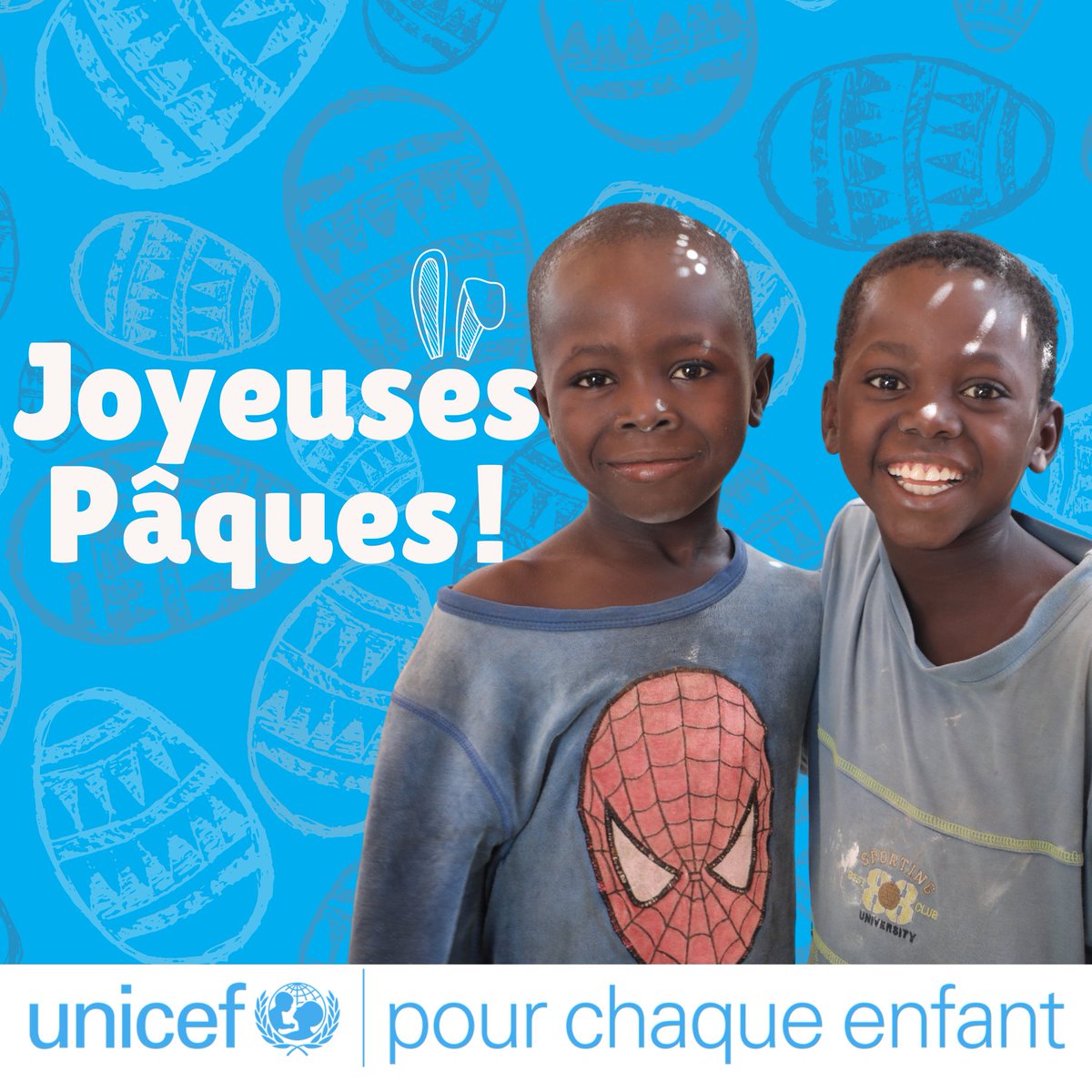 Joyeuses pâques à toutes et à tous 🎊 #PourChaqueEnfant