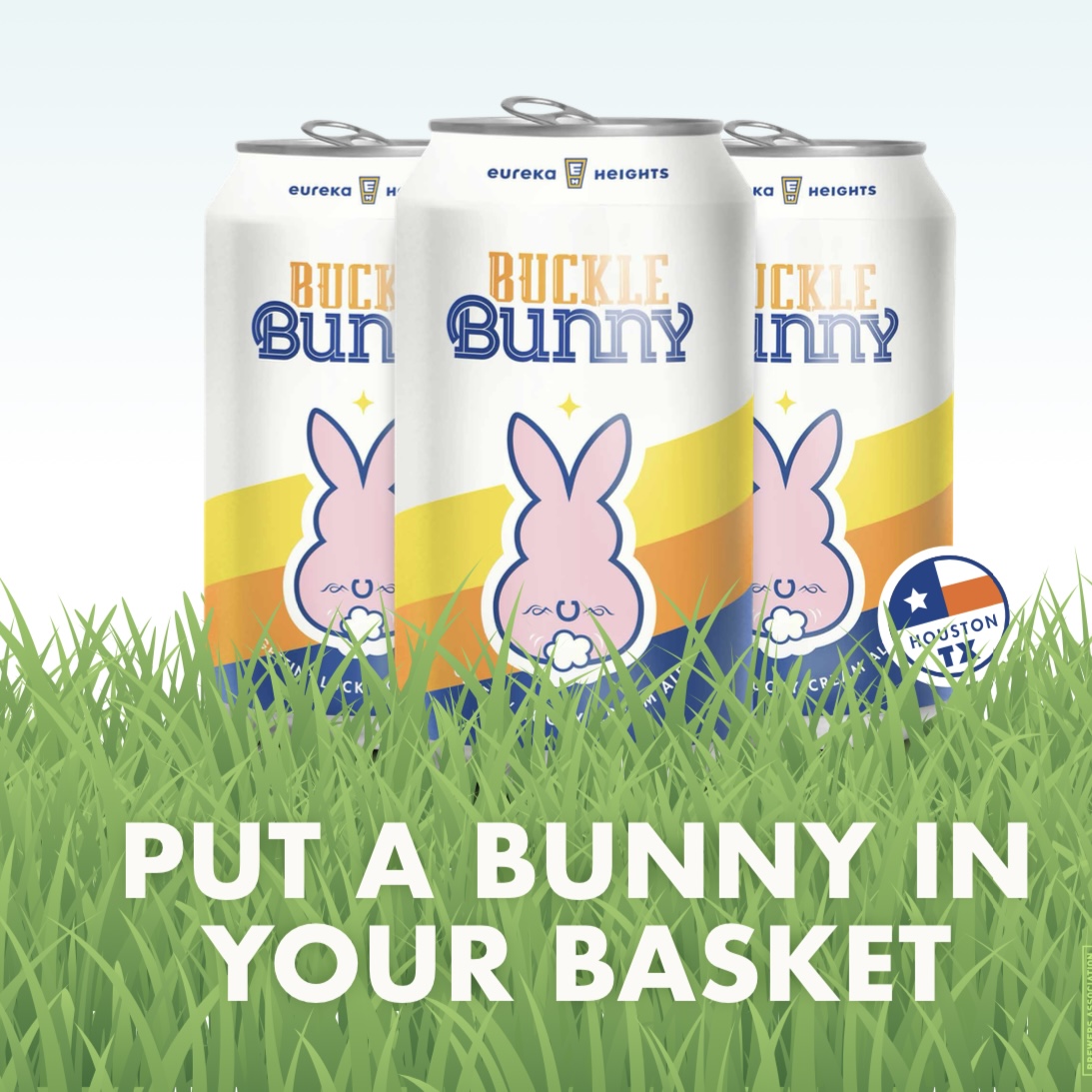 Happy Easter from the brewery with the most Bunny themed beers in all of the Heights, maybe even further. Regular hours today so that means we’re open until 8pm with Satellite of Pizza.