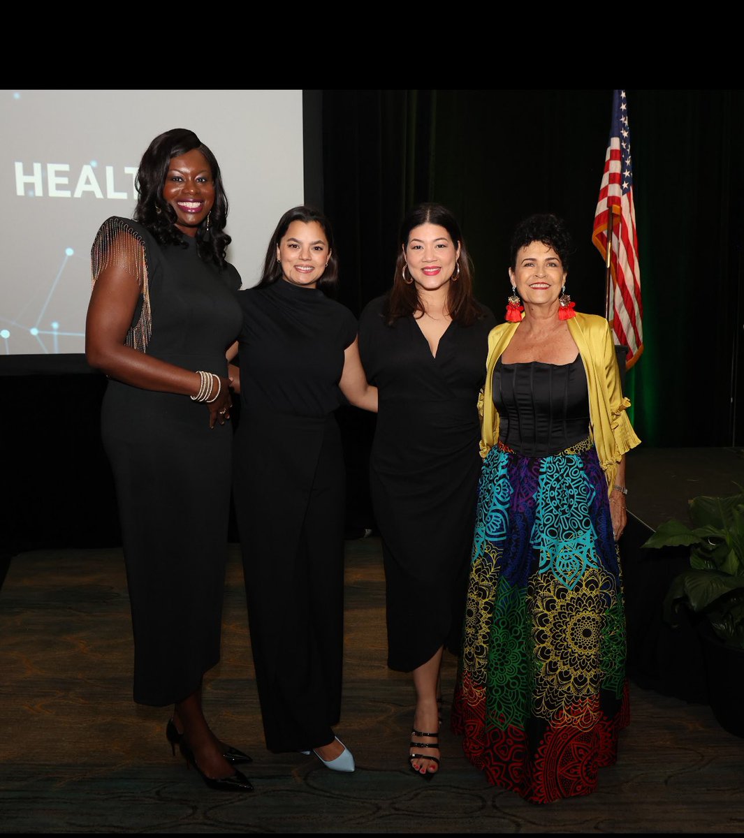 Janjammer's tweet photo. Phenomenal women @IamCathyGoodall Aisha R , Dr Camelia L, Sara Misir, @THEBESTESS_ Tessanne Chin, Cindy B @jwoflorida WEC24 https://t.co/E87kdW6GmP