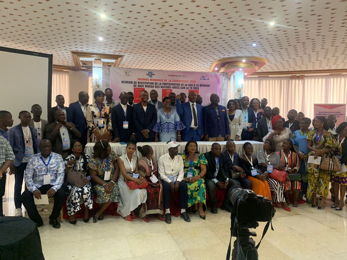 LnacRdc's tweet photo. @StopTB RDC, Restitution de la Réunion UNHLM 2023 auprès du Conseiller Principal du Chef de l'état en charge de la santé et bien être, du caucus des parlementaires, des partenaires techniques et financiers ainsi que la SOCI. La Directrice de la LNAC a rappelé les  engagements... https://t.co/tHcGZn6XNU