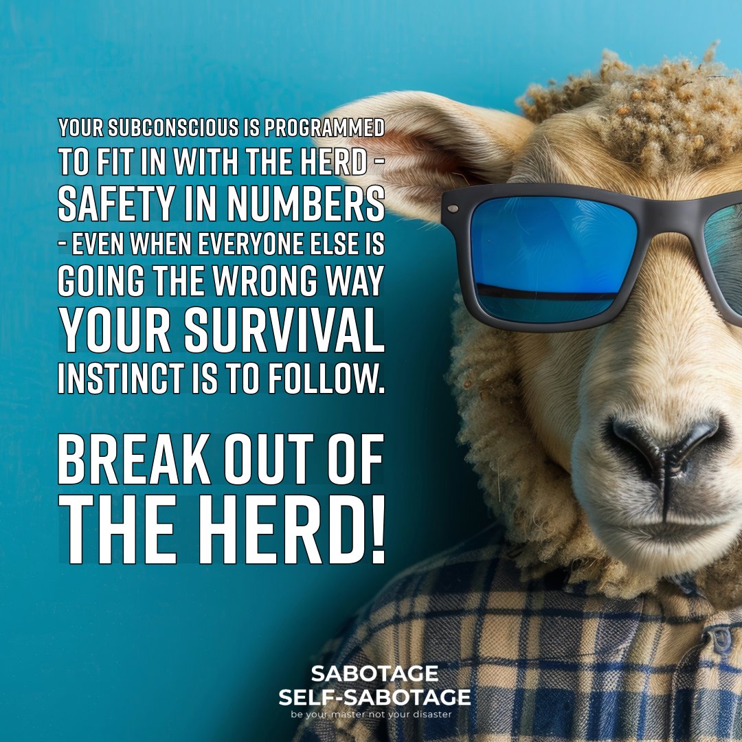 Unraveling our survival instincts: Why our deep desire to be liked is more than just social etiquette - it can harm us and stunt our growth!
#SurvivalInstinct
#TribalMindset
#SelfDeprecation
#SocialPsychology
#SubconsciousMind
#sabotageselfsabotage
#BreakTheNorm
#PsychologyFacts