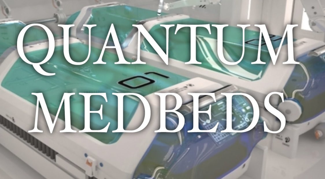 John_FKJR1's tweet photo. When @realDonaldTrump talked about #Ventillators ~~ IT WAS CODE FQR #Medbeds! 
Western medicine NEEDS you sick! Its the $$$$
#Medsbeds have been being placed because it will #destroy the [ darkness] THERE ARE ENOGH FOR EVERYONE! Humanity healing is coming! 
Happy #SQNday! ♥️🩵♥️ https://t.co/zb38nDUsrd