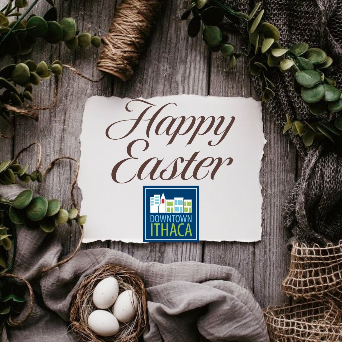 Happy Easter to all who celebrate! With the arrival of spring comes new and exciting things to explore here downtown. #whatsnewithaca #downtownithaca #IthacaCommons #Easter2024