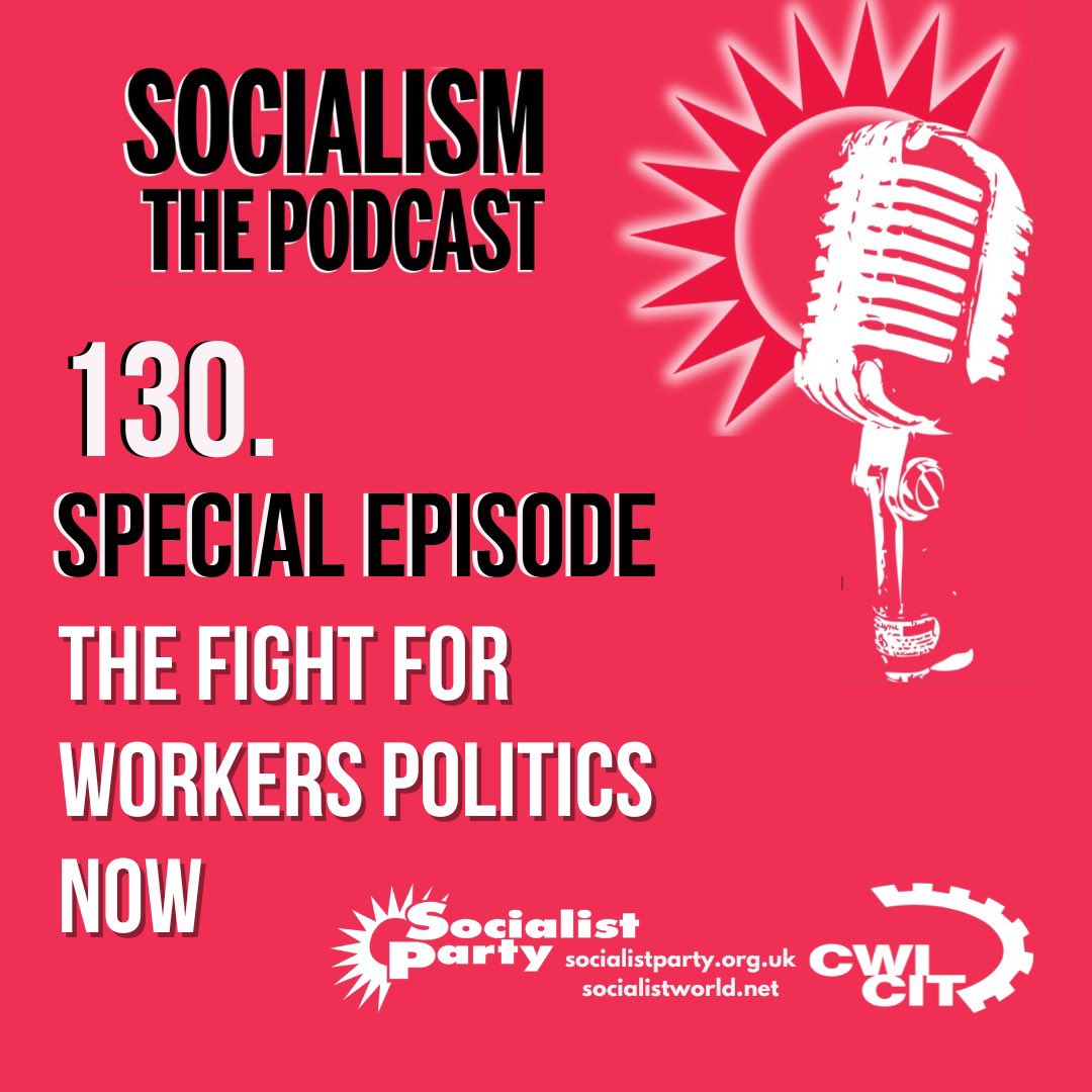 War & Cuts
Cost of Living Crisis
Broken Britain
Who are you going to vote for?
#Socialism #SocialismThePodcast
#WorkersList #TradeUnions #WorkingClass #GeneralElection2024 

soundcloud.com/socialismpodca…