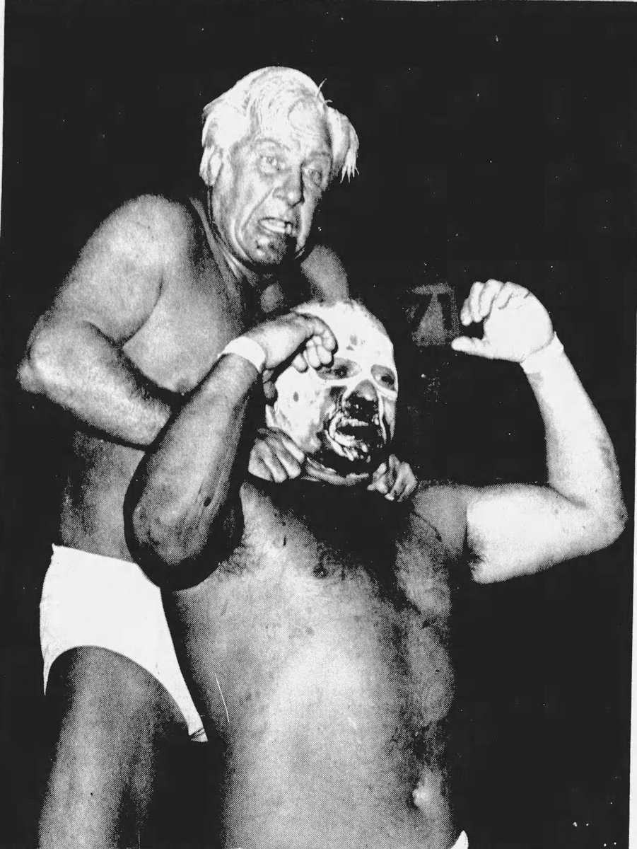 Where there's Blassie, there's blood. Freddie Blassie vs. The Medic early 1970 in Southern California