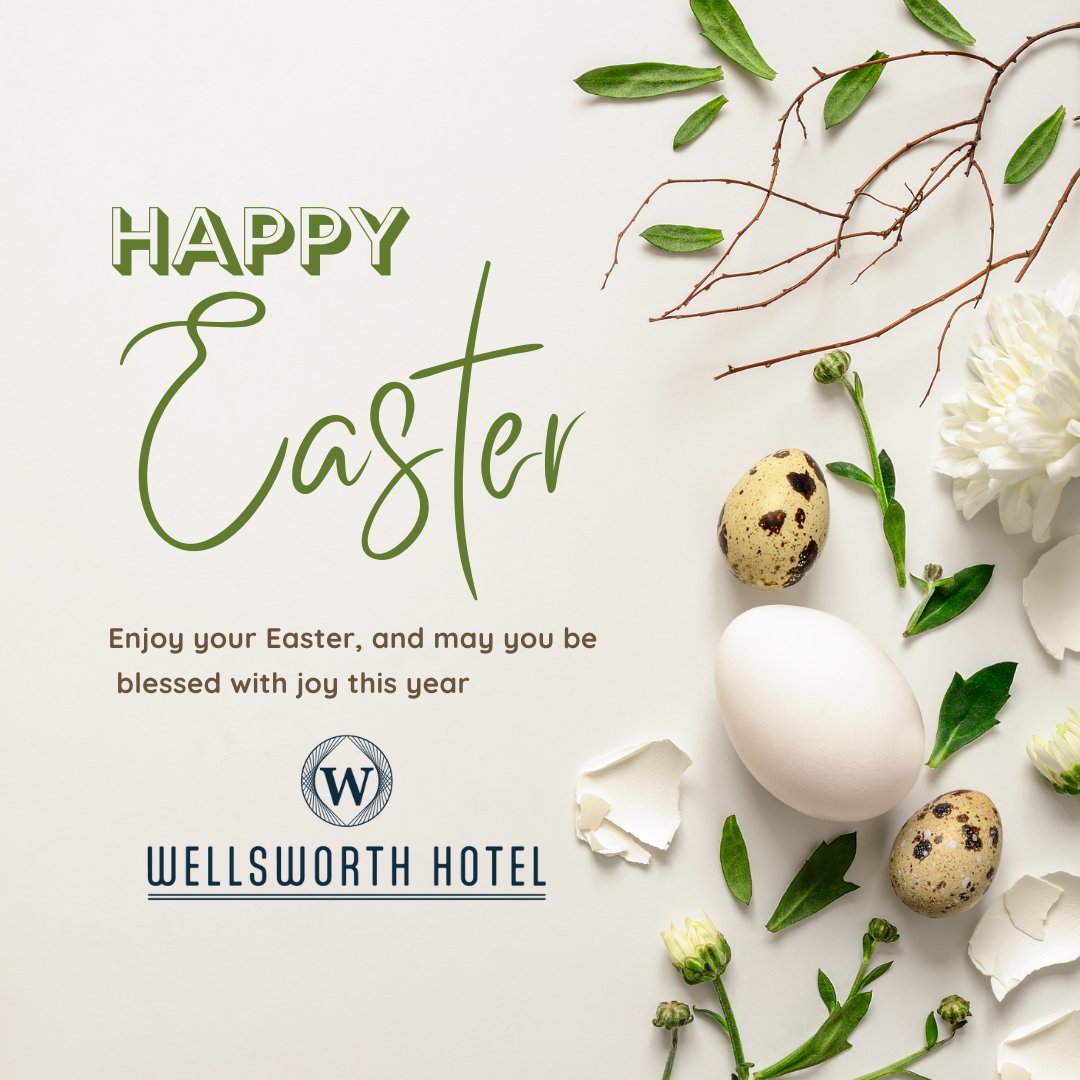 Happy Easter Day! #Easter #Southbridge #Wellsworth #Hotel