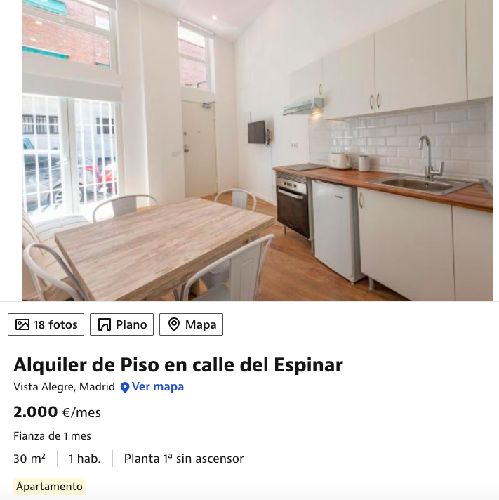 Carabanchel, Madrid. Todo lo que no sea salir a incendiar las calles se me queda corto.