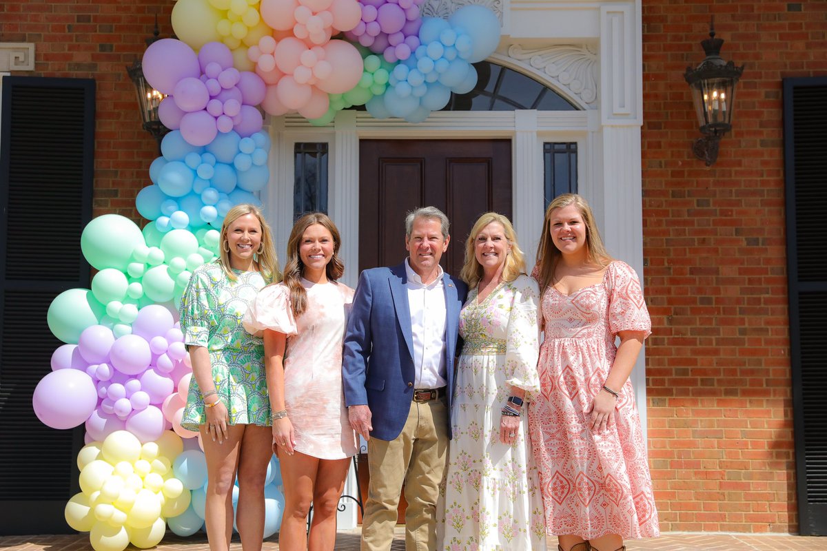 Marty, the girls, and I are wishing all Georgians a happy and blessed Easter Sunday. He is Risen!