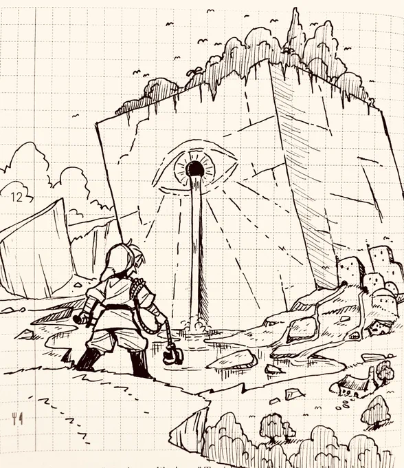 Imagining and sketching Zelda stuff~ 