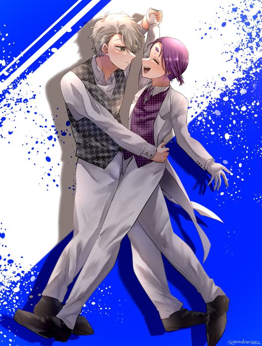 「dancing grey hair」 illustration images(Latest)