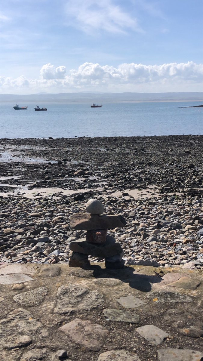 A man looking out to see 
#HolyIsland