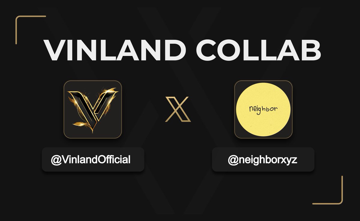ttest12344's tweet photo. Happy to announce our collaboration with @neighborxyz for their upcoming ordinals mint! https://t.co/oaUED9ZcVi