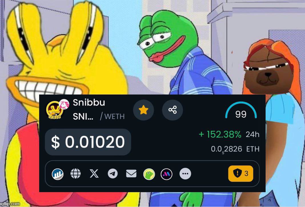 $SNIBBU is wishing you all the joy and blessings of Easter! #happyeaster2024 

May ze pump continue 💹🦀
#CrabToZeTop #Snibbu #PepeVerse
$BOBO $MUMU $DODO $PEPE