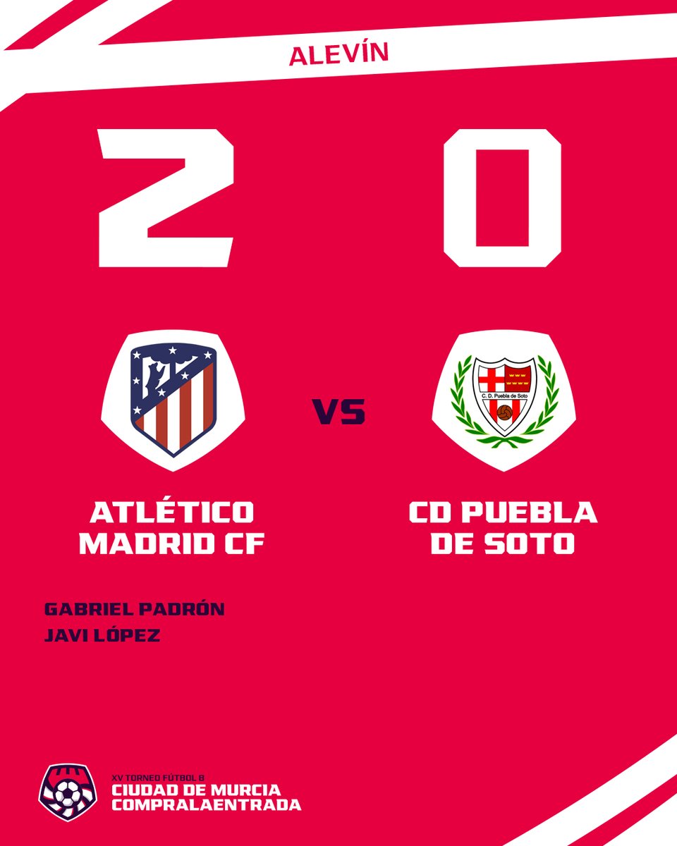 CMTorneo's tweet photo. YA TENEMOS GANADORES de las FINALES PLATA Y BRONCE🏆

El @Atleti  se convierte en el GANADOR del Torneo PLATA
Y el @cfprogreso  A se convierte en GANADOR del Torneo BRONCE

Enhorabuena a todos los equipos finalistas!! https://t.co/DByiW20Ino
