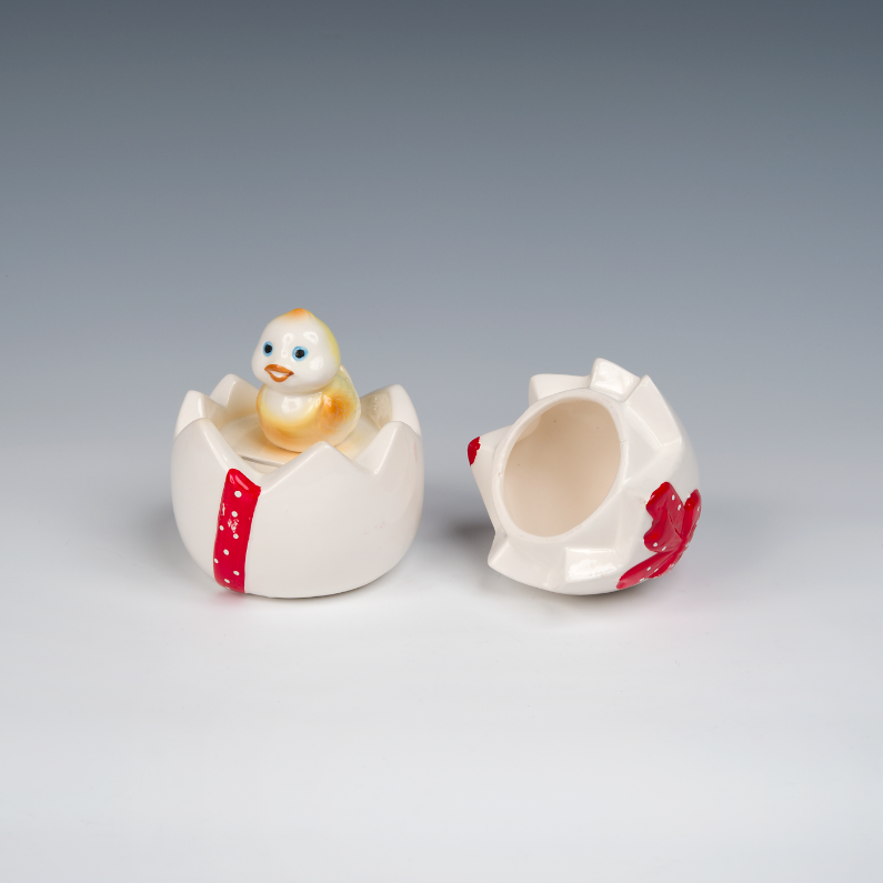 With spring underway, we're reminded of this lovely money box shaped like a hatching chick. 🐣 You can see this money box on display in our new exhibition #TheFutureOfMoney. Growing up, what shape was your money box?