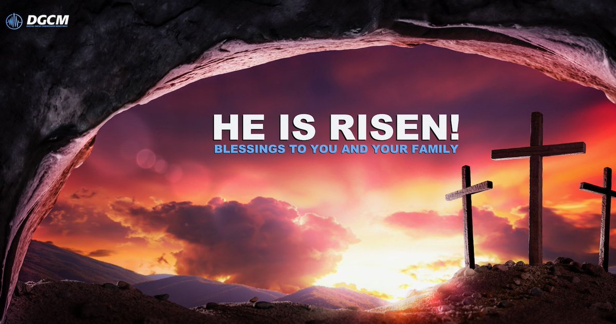 He Is Risen! May your Easter be blessed! digitalgreatcommission.org