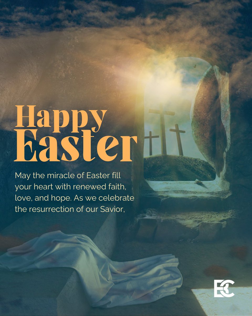 Happy Easter! Let the light of Jesus' resurrection shine bright in your heart today and always.
Join us in celebrating Jesus' victory over death!

#EBCCares #AtlantaChurches #EasterSunday #Easter