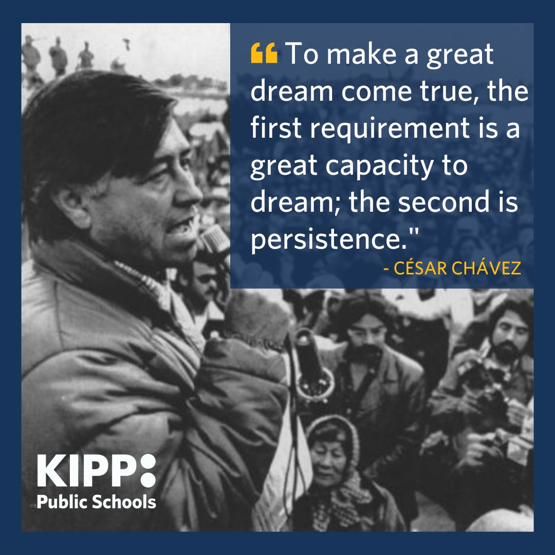 Today we celebrate the life & legacy of the Mexican-American, Civil Rights, and labor leader, César Chávez, who, alongside Dolores Huerta founded organizations that fought for both the wages and the dignity of farm workers.