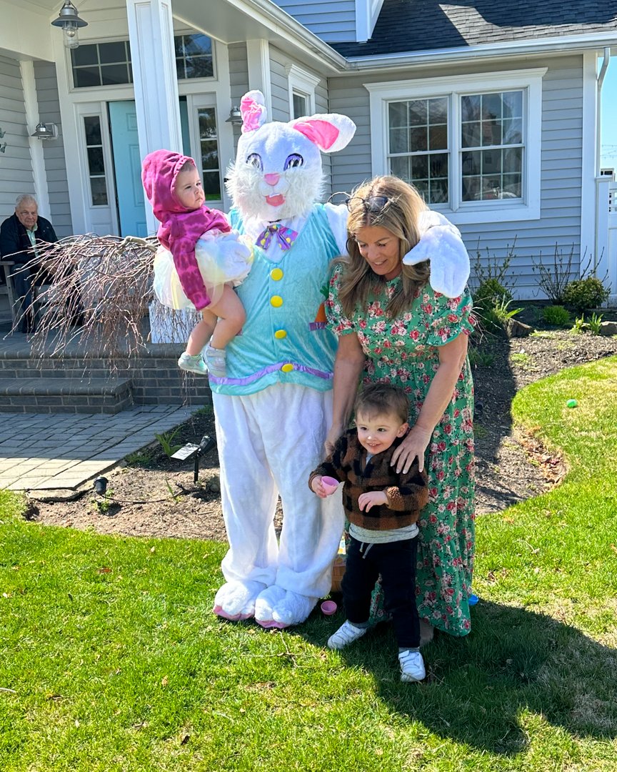 Happy Easter to all who celebrate! (and yes... that's Buddy in the costume) 🐰 🐣