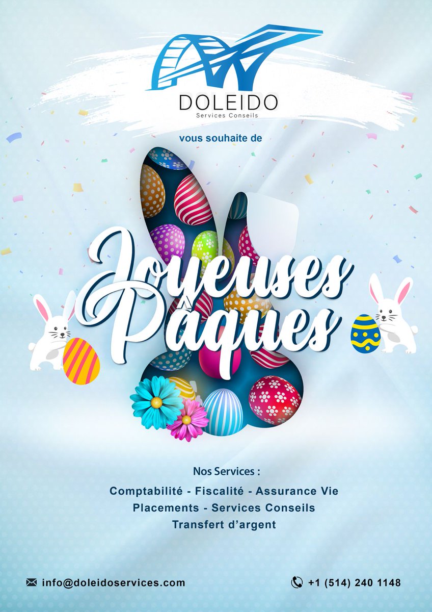 doleidoServices's tweet photo. @doleidoServices vous souhaite joyeuse Pâques!

📷@AkajiAAA https://t.co/jqMxF2YQbh