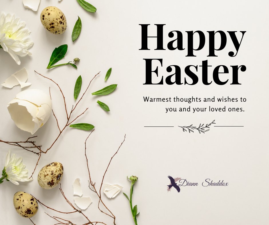 #HappyEaster Warmest thoughts and wishes to you and your loved ones. 🌷🐣🐰