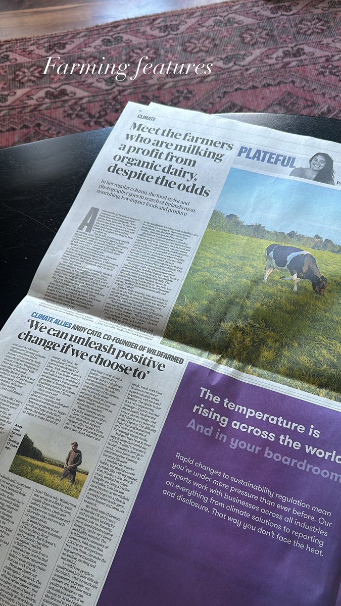 The biggest issue of CLIMATE yet - 8 pages of ESG content in today’s Sunday Times Ireland 🌍🤍