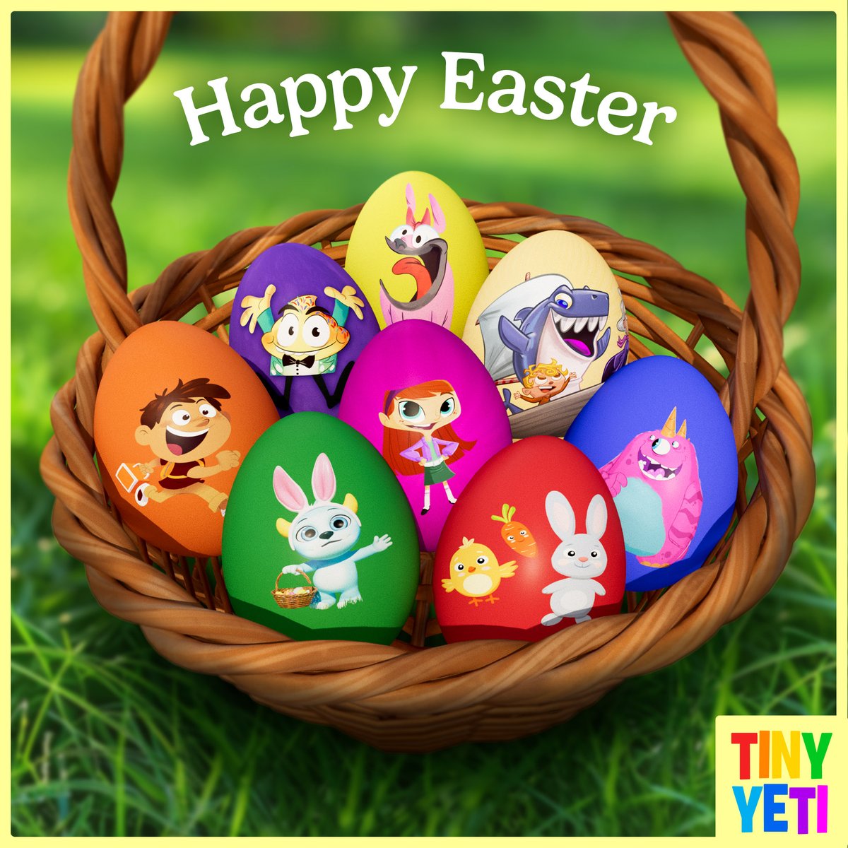Mighty_Yeti's tweet photo. Celebrate #Easter in the garden by counting with us in an all new #animation! 🐰🥚🌷🐣

#HappyEaster #counting #education #kids #kidsactivities #parents #MightyYeti #TinyYeti https://t.co/kRTyWbkSL8