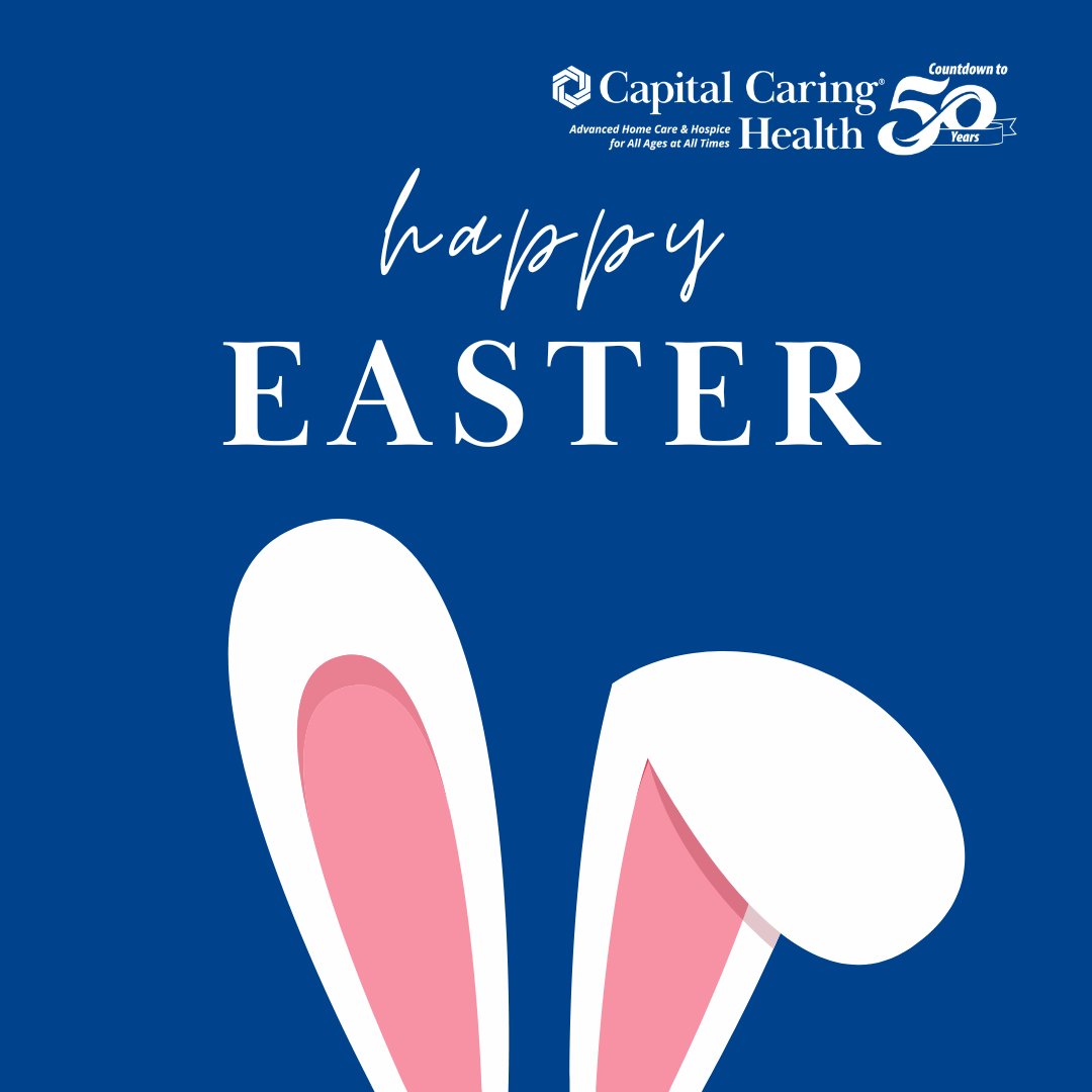 Happy Easter from our Capital Caring Health family to yours! May your day be filled with love, hope, and joy.