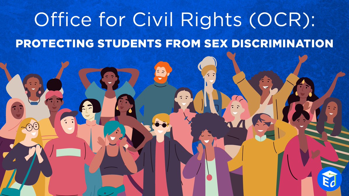 U.S. Department of Education (@usedgov) on Twitter photo No student should face discrimination because of who they are.
If you see or experience racial discrimination in education, here’s how to file a complaint with <a href="/EDcivilrights/">ED Civil Rights</a>: www2.ed.gov/about/offices/… No student should face discrimination because of who they are.
If you see or experience racial discrimination in education, here’s how to file a complaint with <a href="/EDcivilrights/">ED Civil Rights</a>: www2.ed.gov/about/offices/…