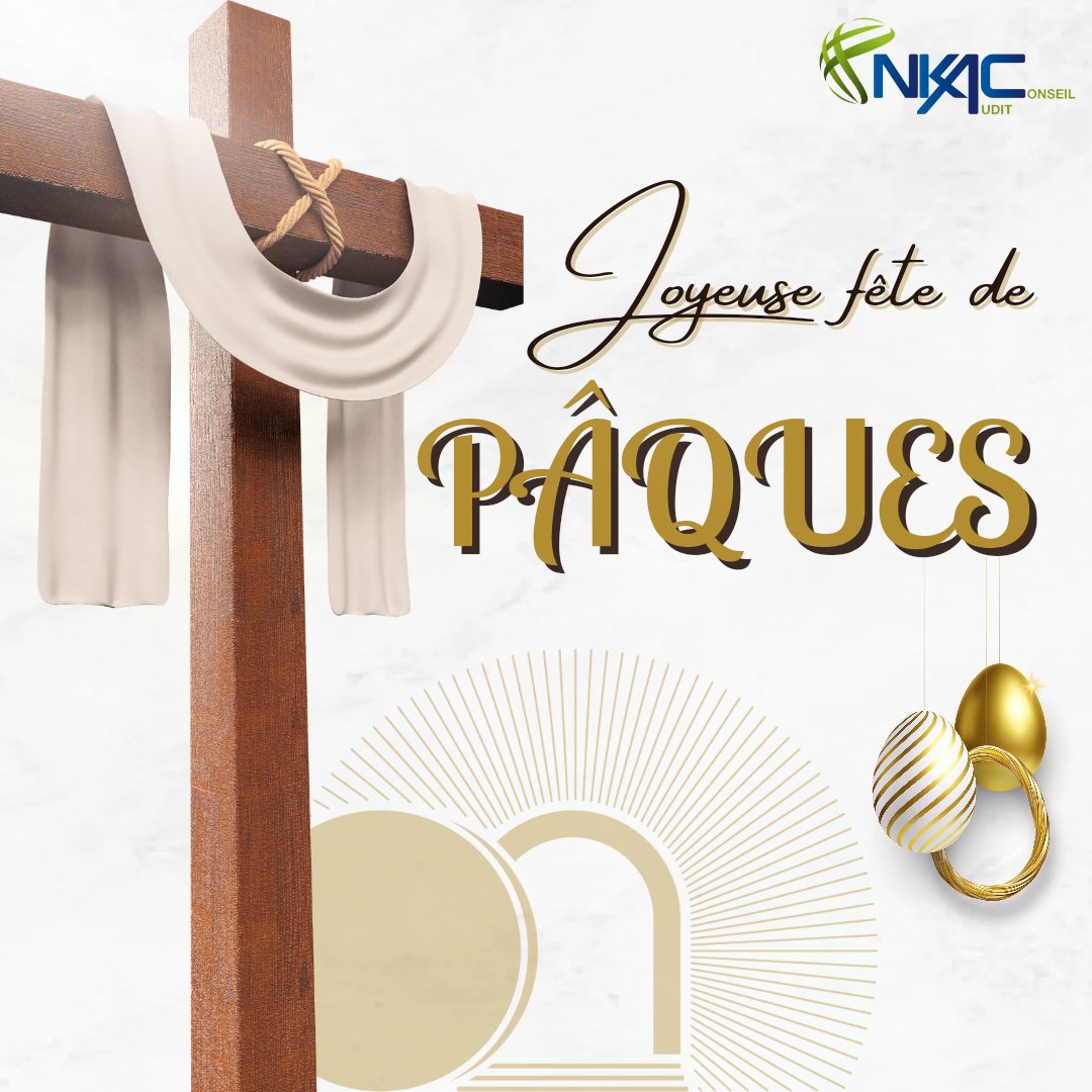 NKAC_'s tweet photo. Bonne fête de Pâques à toute la communauté Chrétienne.  🙏 

#NKAC #EasterCelebration https://t.co/xWzzmbOIqJ
