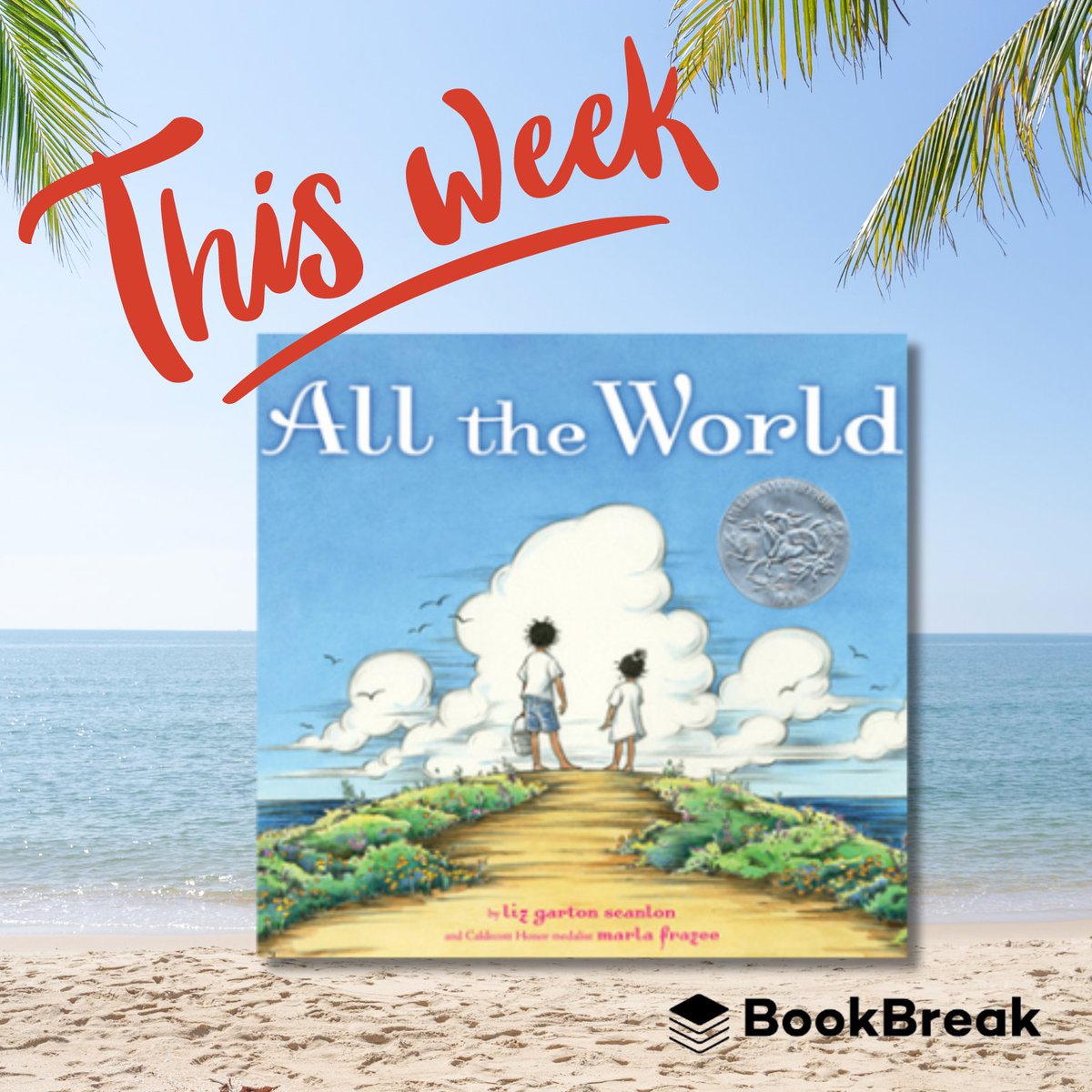 We are kicking off National Poetry Month this week by talking with @LGartonScanlon about word choice and her lovely book, All the World. There are some great, ready to use poetry activities in the Resources section on your BookBreak site! Will we see you there?