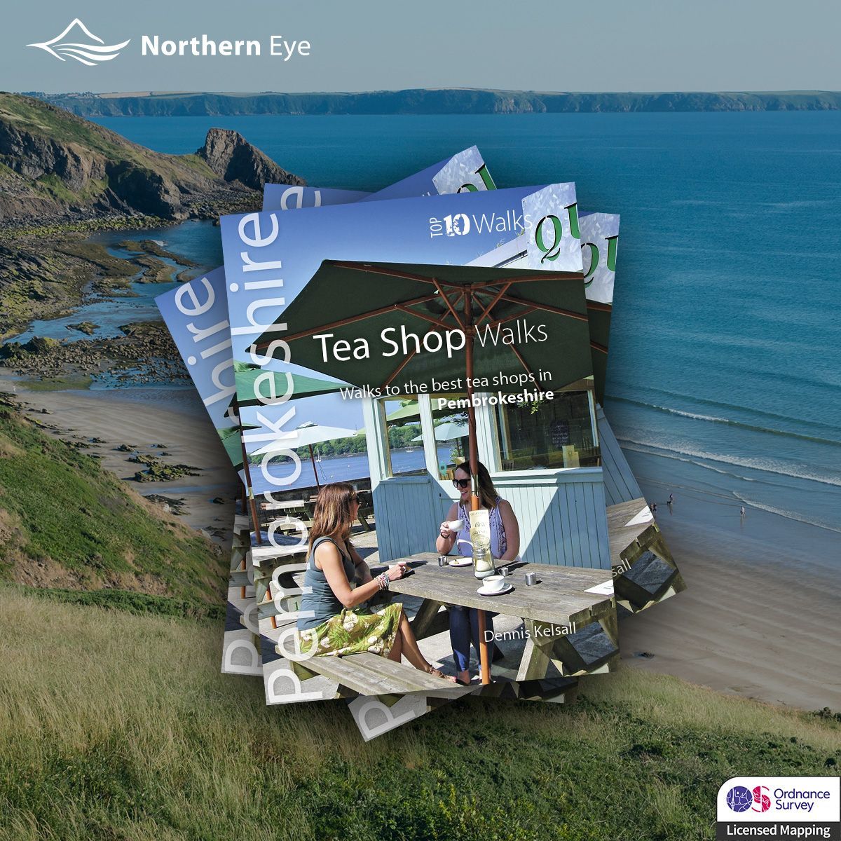 What's better than tea and cake after a scenic walk? ☕️ Discover ten of our favourite tea shops on the Pembrokeshire Coastal Path with this pocket sized guidebook. Shop through the link in our bio or from local walking book stockists. #WalesCoastPath #LlwybrArfordirCymru