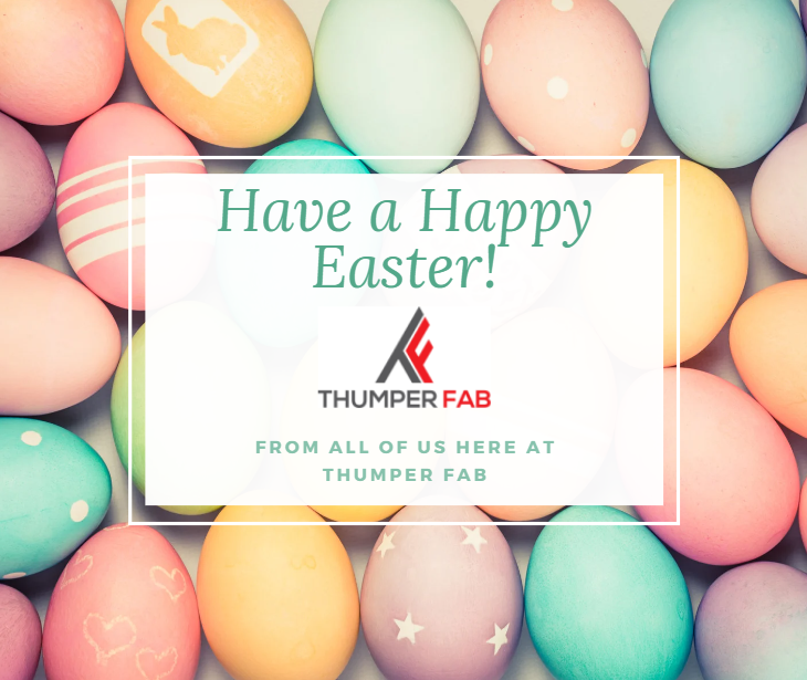 ThumperFab's tweet image. Hoppy Easter from the Thumper Fab team! 🐰🌸 We're egg-cited to wish you a day filled with joy, laughter, and maybe a little too much chocolate. Let's hop to it and make this Easter egg-stra special! 🥚💕 #ThumperFab #Easter2022 #EggSquisiteFun