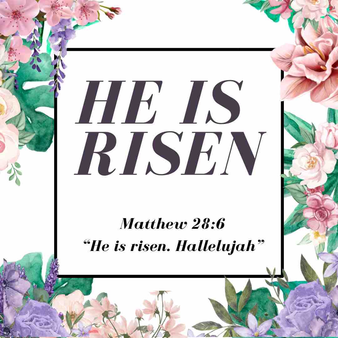grace_plano's tweet photo. HE IS RISEN! 🙌🏻🙌🏻🙌🏻🙌🏻

 “He is not here; he has risen, just as he said. Come and see the place where he lay.” 

￼ https://t.co/os2Sglk9RA