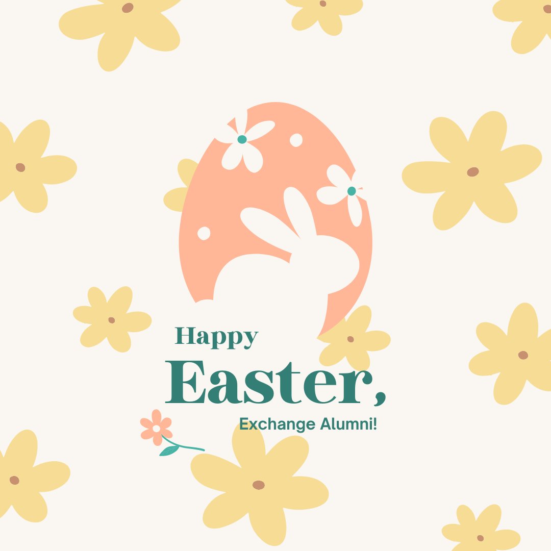 Wishing our #ExchangeAlumni and their families celebrating today a Happy #Easter! @ECAatState @StateDept