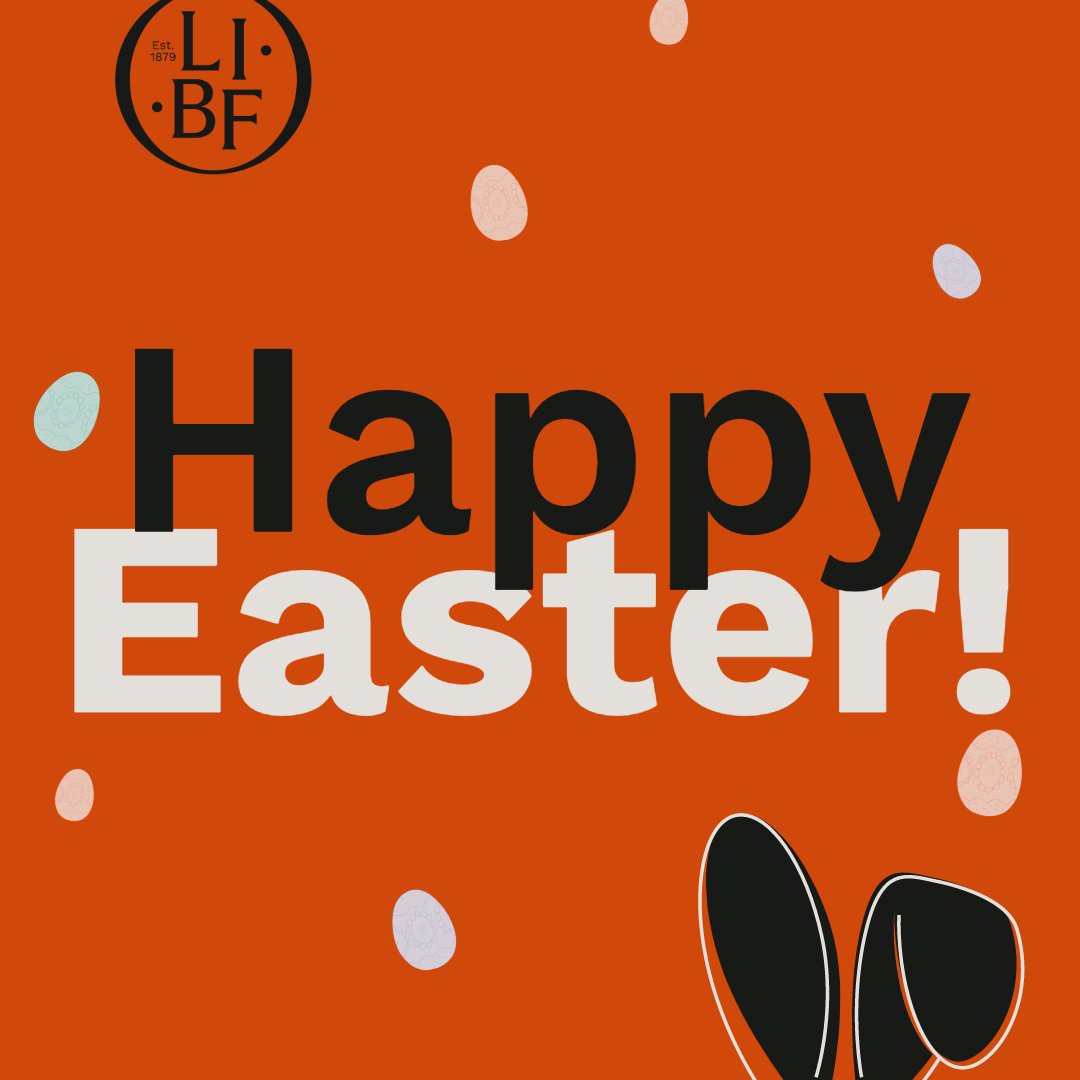 Happy Easter from the LIBF team! We hope you are all enjoying the long weekend, a well deserved break, and of course, plenty of Easter eggs! #StudyLIBF