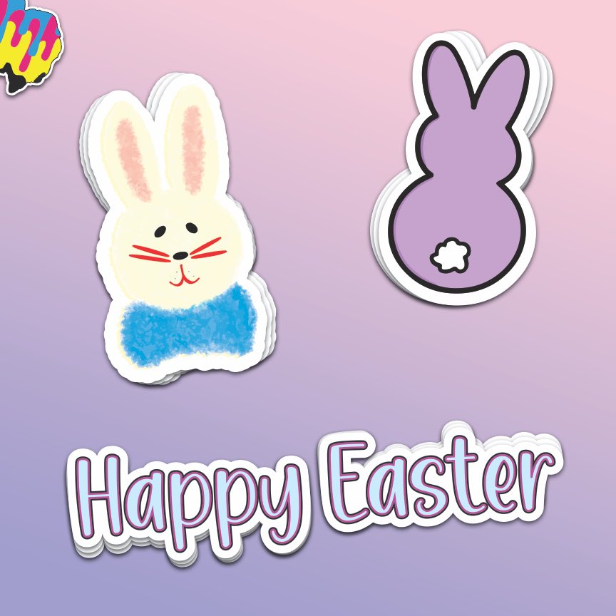 Happy Easter! 🐰🐇🦬🪻✨
*
*
*
#buffalostickercompany #buffalostickerco #happyeaster #easter #holiday #sunday #easterbunny #bunny #cake #text #graphics #designs #buffalony #wny #print #sticker #stickers #celebrate #enjoy #fyp