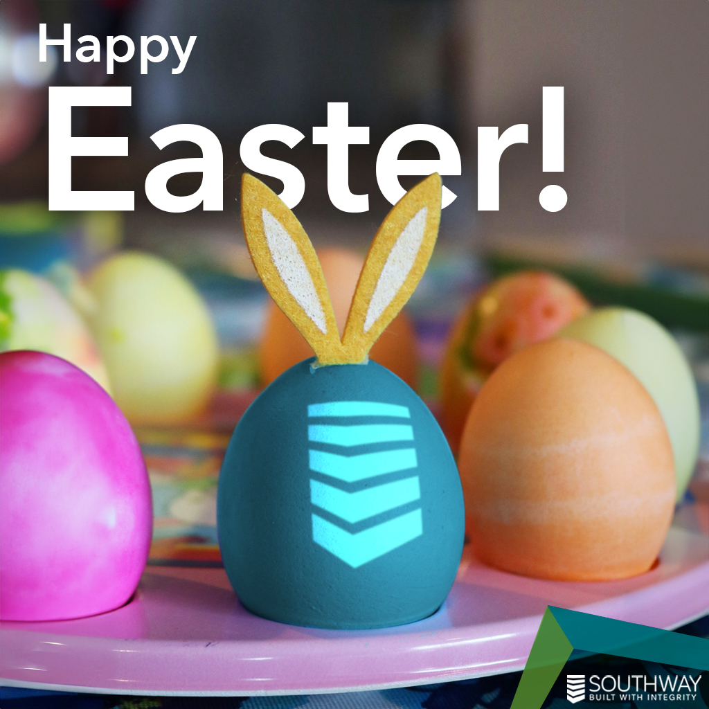 southwaybuilder's tweet photo. 🌷 Happy Easter from Southway! Embracing renewal &amp; joy today. Whether it's an egg hunt or a peaceful day at home, we wish you happiness &amp; new beginnings. 🐣💐 

#Easter #SpringRenewal #Southway https://t.co/kSnKGEqucp